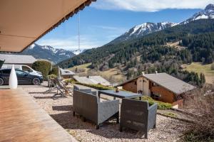 Appartements Au Chalet Le Pery, vue sur le Mont de Grange : photos des chambres