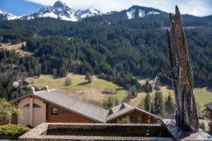 Appartements Au Chalet Le Pery, vue sur le Mont de Grange : photos des chambres