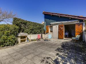 Maison T2 avec Mezzanine à Biscarrosse Plage, Terrasse et Barbecue - FR-1-521-82