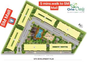 Davao 2br One Oasis Beside SM Mall-Wifi