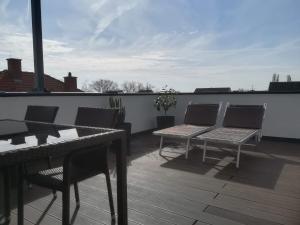 PENTHOUSE Griemann 2 für max 4 Personen mit eigener großer Dachterrasse zum Relaxen!