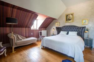 Maisons d'hotes Domaine des Chailloux : Suite Lit King-Size avec Baignoire Spa