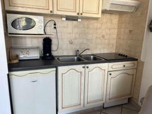 Studio Cabine Climatisé, Plage et Piscine, 4 Couchages - Port Camargue - FR-1-250-151