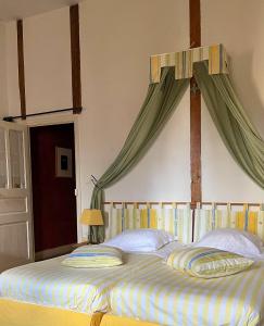 B&B / Chambres d'hotes Maison Sainte Barbe : Chambre Double ou Lits Jumeaux - Vue sur Jardin