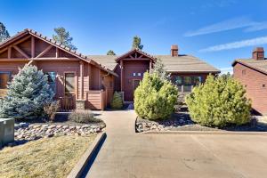 Hike, Swim, Relax Show Low Resort Cabin with Deck