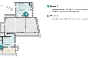 Villas La Maison des Chenes - 5 etoiles : photos des chambres