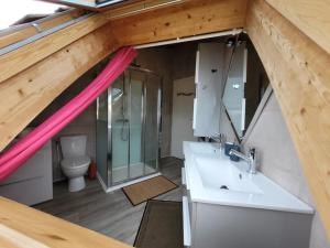 Maisons de vacances Les Domes du Ponant : photos des chambres