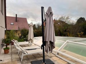 Villas Villa Piscine Lampertheim Proche Strasbourg : photos des chambres