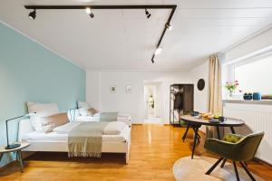Frisch saniertes Design-Studio mit privatem Lichthof -barrierefrei ! - Waschmaschine