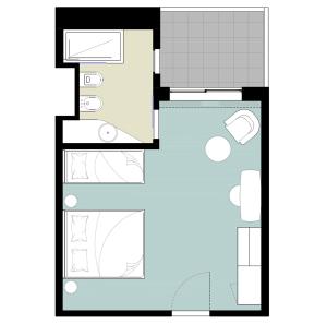 Superior Dreibettzimmer mit Meerblick