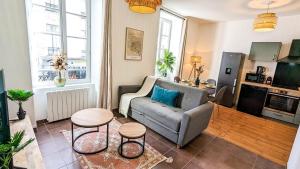 Appartements Cosy Calypso - 6 pers - Hypercentre - Grande place de parking - WIfi haut debit : photos des chambres