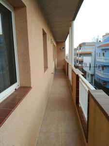 Canarian flat near the wild beach