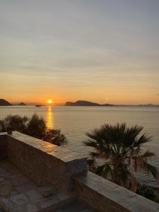 Lady of Hydra Villa, sea front view, private beach