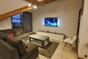 Appartements Appartement tout equipe vue Mont-Blanc : photos des chambres