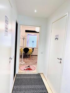 two bedrooms,dining area and bathroom with private entrance