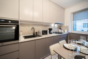 Old town luxury in new building.