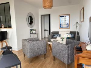 Appartements Splendide vue face a la mer avec garage : photos des chambres