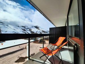 Studio cosy 3 pers, animaux admis, Les Menuires - FR-1-452-284