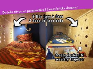 B&B / Chambres d'hotes BricksRoom_Paris : Chambre Familiale