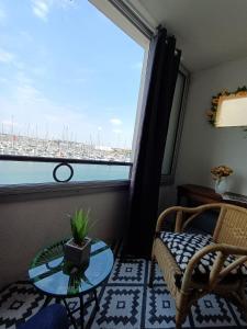 Marinas 2 - Agreable studio face au port Olona