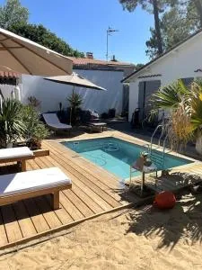 VILLA 'Le Refuge' Piscine chauffée 300 m plage - 滨海拉特朗什