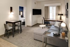 One-Bedroom Queen Suite with Sofa Bed room in Residence Inn Columbia Northeast/Fort Jackson Area