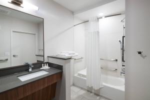 King Room with Adapted Tub - Mobility Accessible room in Fairfield Inn & Suites by Marriott Savannah I-95 North