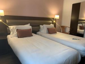 Hotels Kyriad Crepy En Valois : Chambre Lits Jumeaux Standard