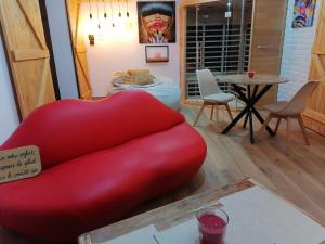 Maisons de vacances Maison Dco Pop Et Chaleureuse Avec Spa, Sauna : photos des chambres