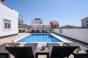 Apartment in Okrug Gornji with sea view, balcony, air conditioning, WiFi 5134-3