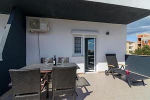 Apartment in Okrug Gornji with sea view, terrace, air conditioning, WiFi 5134-4