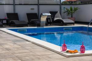 Apartment in Okrug Gornji with sea view, balcony, air conditioning, WiFi 5134-6