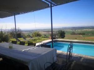 Villa piscine avec vue exceptionnelle - Palleville