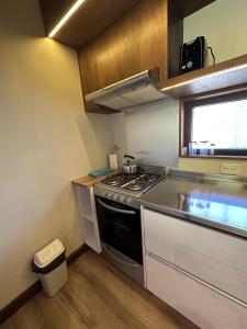 Hermoso monoambiente de diseño, todo en madera, en el centro de SMA. 21V2