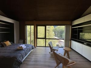 Hermoso monoambiente de diseño, todo en madera, en el centro de SMA. 21V2