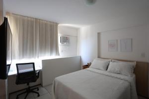 Maceio Ferias apto com varanda vista mar