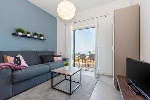 One-Bedroom Apartment with Terrace and Sea View room in Apartments with a parking space Rabac Labin - 9670
