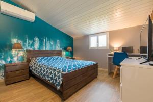 Maisons de vacances Grande maison avec SPA et sans vis-a-vis : photos des chambres
