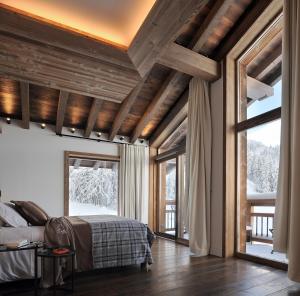Chalets Chalet Le Moulin, Courchevel Le Praz, 6 chambres, Ski in, Ski out : photos des chambres