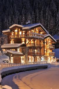 Chalets Chalet Le Moulin, Courchevel Le Praz, 6 chambres, Ski in, Ski out : photos des chambres
