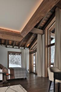 Chalets Chalet Le Moulin, Courchevel Le Praz, 6 chambres, Ski in, Ski out : photos des chambres