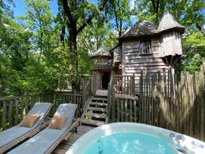 Lodges Chateaux dans les Arbres : photos des chambres