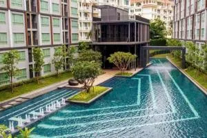 Beautiful top floor corner studio in Phuket center - 卡图