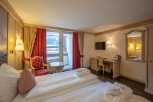 Double Room with partial Eiger View room in Hotel Spinne Grindelwald