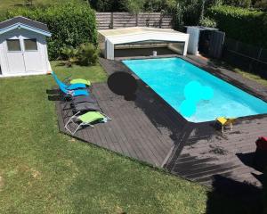 Maisons de vacances Villa 216m2, 7ch, 15 pers : piscine, spa, billard : photos des chambres