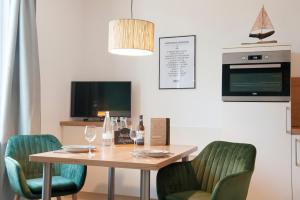 Inselquartett - Appartements inkl Wäschepaket - nähe AOK-Klinik