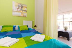 Big terrace near metro and Athens center