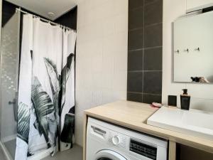 Maisons de vacances Maison cosy calme CARQUEFOU parking inclus : photos des chambres