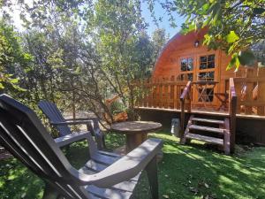 Chalets Ma cabane au fond du jardin : photos des chambres
