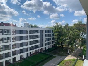 Black&White Bukowska18 B Apartment with Balcony and Garage